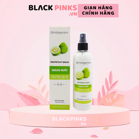 Serum bưởi Milaganics ngừa rụng & kích thích mọc tóc 100ml /150ml /250ml /500ml
