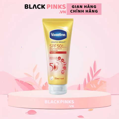 Serum dưỡng thể Vaseline chống nắng sáng da 300ml