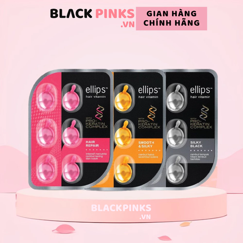 Serum dưỡng tóc Ellips Keratin vỉ 6 viên
