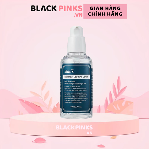 Serum Klairs cấp ẩm cho da khô, nhạy cảm 80ml.