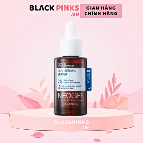 Serum Neogen Dermalogy 2% retinol sinh học phục hồi da 30ml