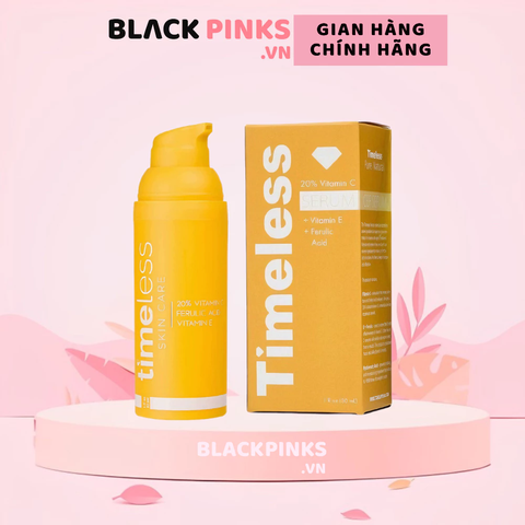 Serum Timeless 20% vitamin C sáng da, mờ vết thâm 30ml.
