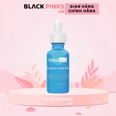 Serum Timeless HA + Vitamin C cấp ẩm, làm sáng da 30ml