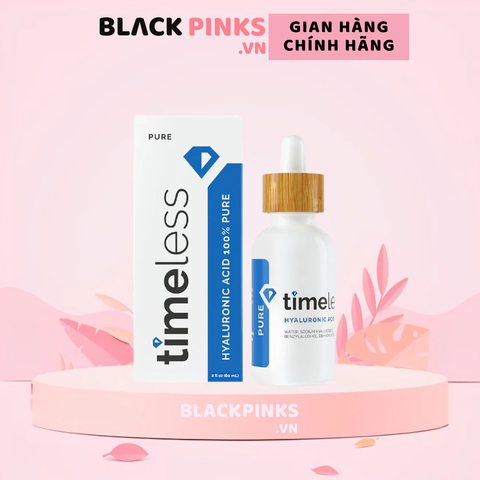 Serum Timeless Hyaluronic Acid cấp nước, dưỡng ẩm da 30ml/60ml.