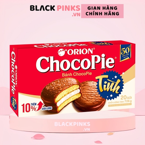 Hộp quà tặng Tết Chocopie Orioni socola đậm 
