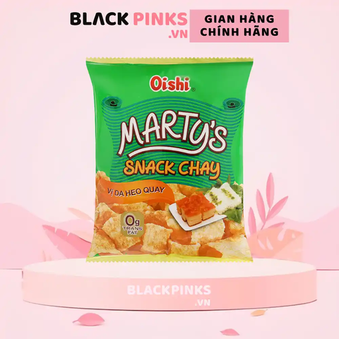 Snack chay Oishi vị da heo quay gói 68g