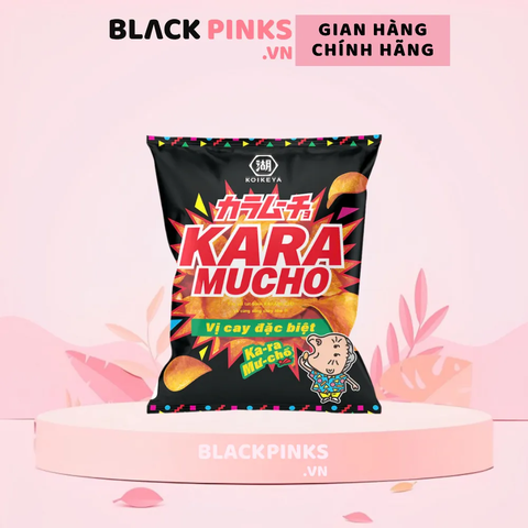 Snack khoai tây Koikeya Karamucho vị cay đặc biệt gói 44g