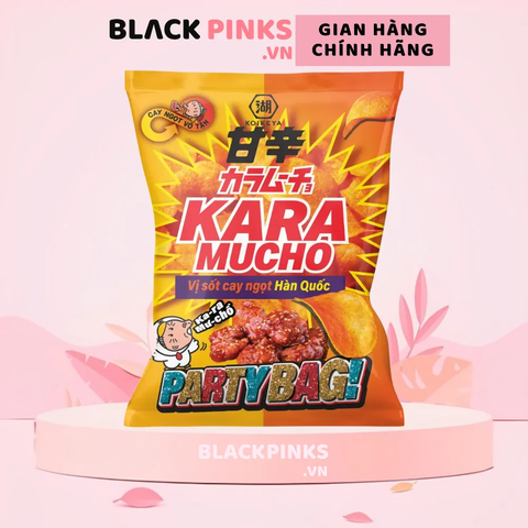 Snack khoai tây Koikeya Karamucho vị sốt cay ngọt Hàn Quốc gói 117g