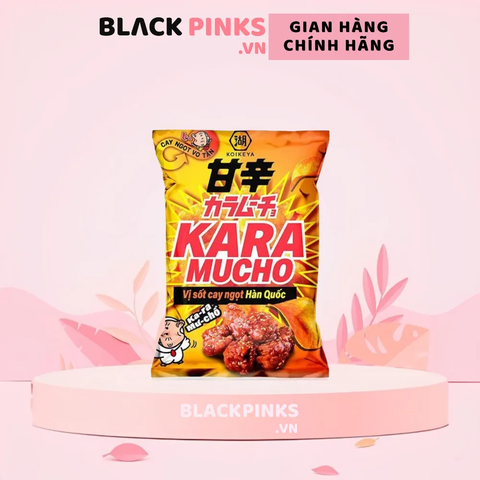Snack khoai tây Koikeya Karamucho vị sốt cay ngọt Hàn Quốc gói 25g