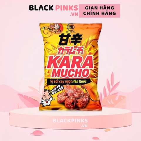 Snack khoai tây Koikeya Karamucho vị sốt cay ngọt Hàn Quốc gói 44g