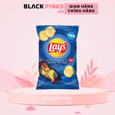 Snack khoai tây Lay's tôm càng phô mai gói 54g