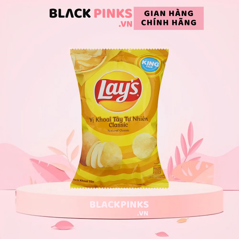 Snack khoai tây Lay's vị tự nhiên gói 54g