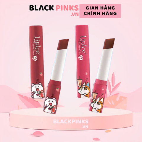 Son dưỡng LipIce hương trà dâu, màu đỏ cam/trà sữa màu hồng cam dất 2.4g