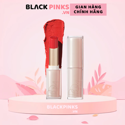 Son lì B.O.M 802 My Cherry Red - Đỏ Cherry/808 My Warm Red - Đỏ đất (phiên bản giới hạn) 3.1g