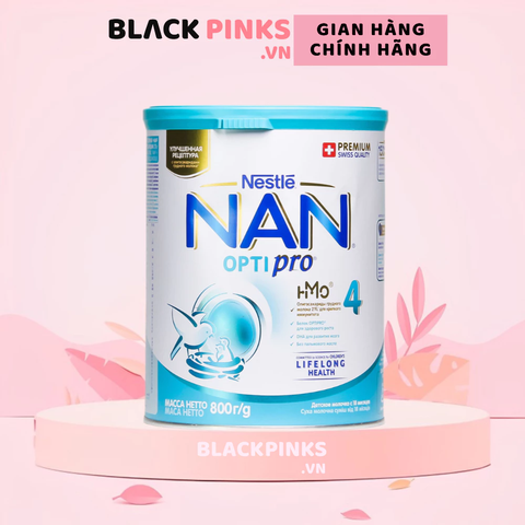 Sữa bột Nan Nga 800g số 4