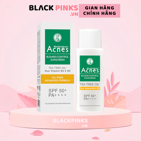 Sữa chống nắng Acnes ngăn ngừa mụn cho da mụn, nhạy cảm 50g