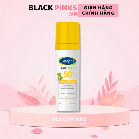 Sữa chống nắng Cetaphil SPF50+ dịu lành cho bé 150ml