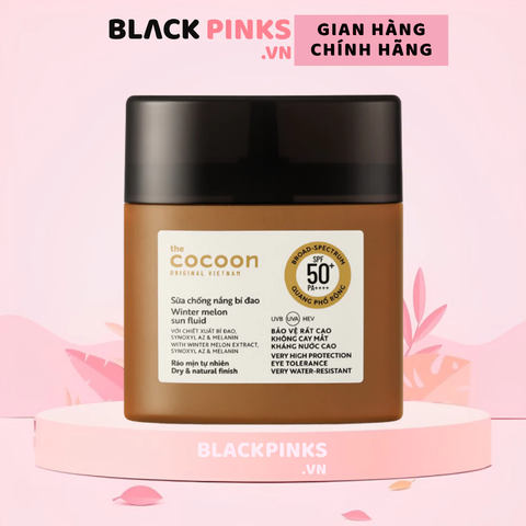 Sữa chống nắng Cocoon chiết xuất bí đao quang phổ rộng 15ml/50ml