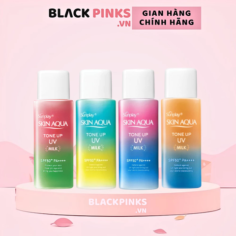 Sữa chống nắng Sunplay hiệu chỉnh sắc da 50g tím/xanh/hồng/cam