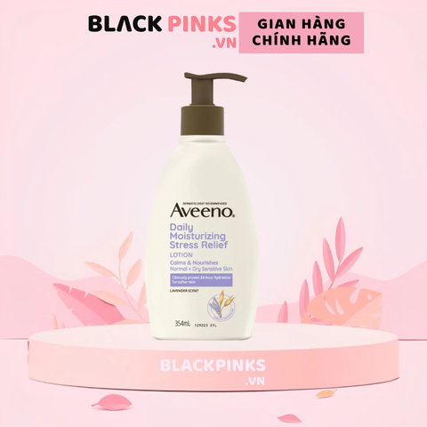 Sữa dưỡng thể Aveeno giảm căng thẳng hương Lavender 354ml