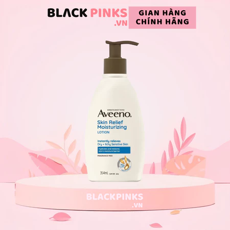 Sữa dưỡng thể Aveeno làm dịu da nhạy cảm, khô ngứa 354ml