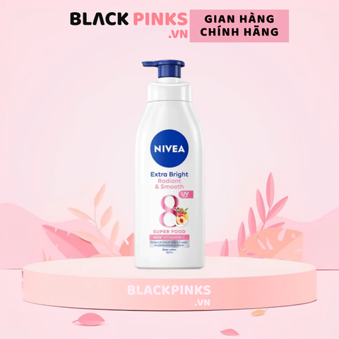 Sữa Dưỡng Thể Nivea Mịn Mượt Sáng Da Ban Ngày 550ml