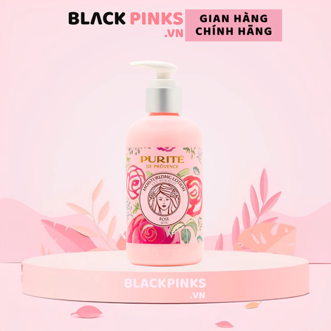 Sữa dưỡng thể Purité mềm mịn hương Hoa Hồng 250ml