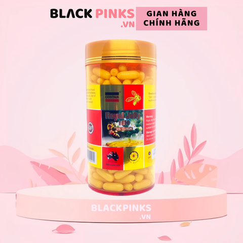 Sữa ong chúa Costar Royal Jelly 1610mg Úc (365 viên)