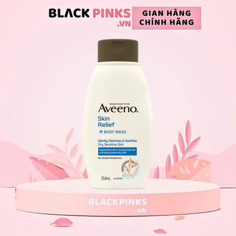 Sữa tắm Aveeno làm dịu da nhạy cảm, khô ngứa 354ml