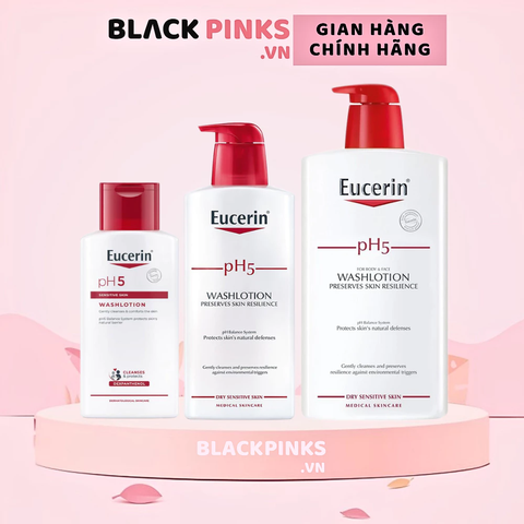 Sữa tắm Eucerin dịu nhẹ cho da nhạy cảm 200ml/400ml/1000ml