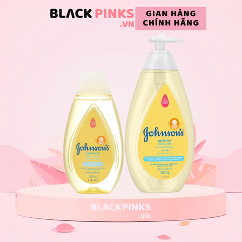 Sữa tắm & gội 2in1 cho bé Johnson's Baby top-to-toe hương dịu nhẹ 200ml/ 500ml (mọi độ tuổi)