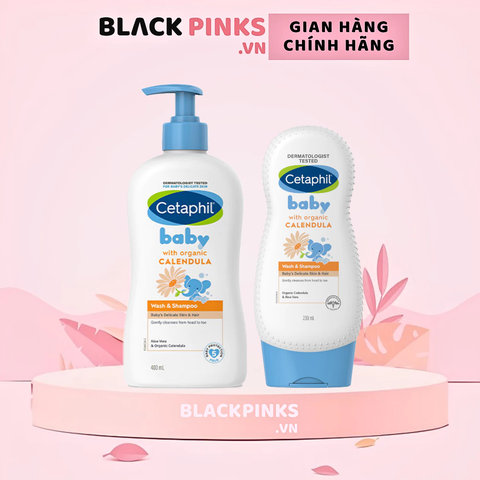 Sữa tắm gội Cetaphil dịu lành cho bé tinh chất hoa cúc 230ml/400ml