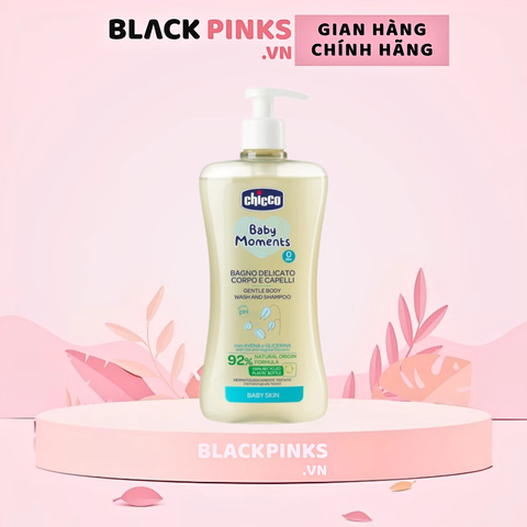 Sữa tắm gội chiết xuất yến mạch 0M+ Chicco 500ml