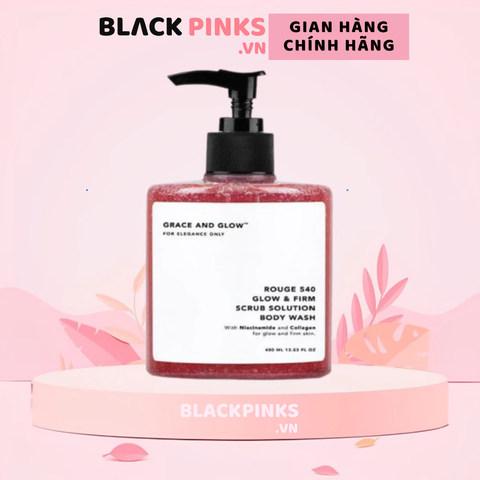 Sữa Tắm Grace And Glow Rouge 540 Tẩy Da Chết 400ml