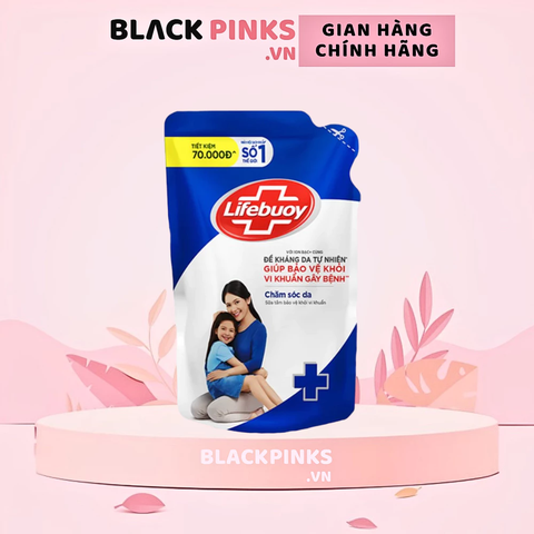 Sữa tắm Lifebuoy chăm sóc da dạng túi 800g