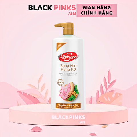 Sữa tắm Lifebuoy Detox thảo dược & hoa sen 800g