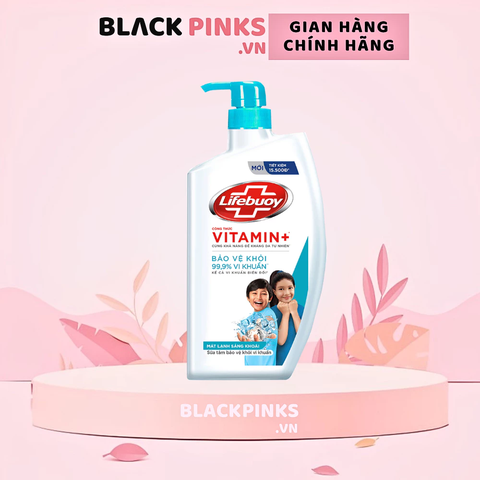 Sữa tắm Lifebuoy mát lạnh sảng khoái với bạc hà 800g