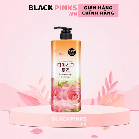 Sữa Tắm On: The Body dưỡng ẩm hương hoa Hồng Damask 900g