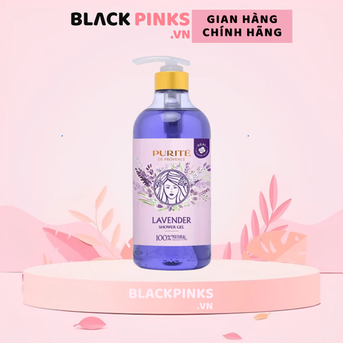 Sữa tắm Purité thư giãn da hương hoa Oải Hương 850ml