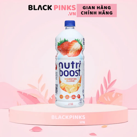 Sữa trái cây Nutriboost dâu và yến mạch 1L