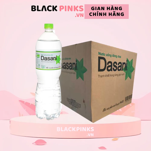 Thùng 12 chai nước tinh khiết Dasani 1.5L