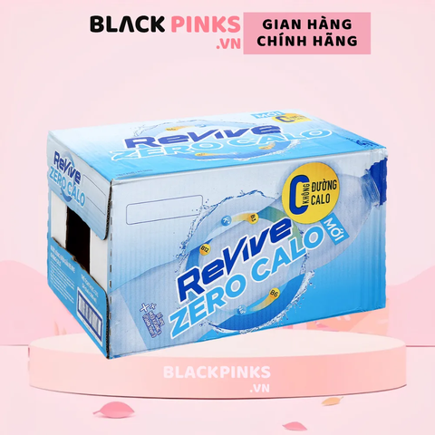 Thùng 24 chai nước bù khoáng Revive không calo 500ml