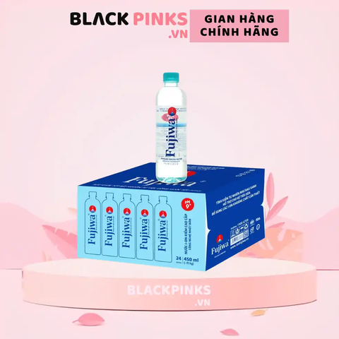 Thùng 24 chai nước ion kiềm cao cấp Fujiwa 450ml