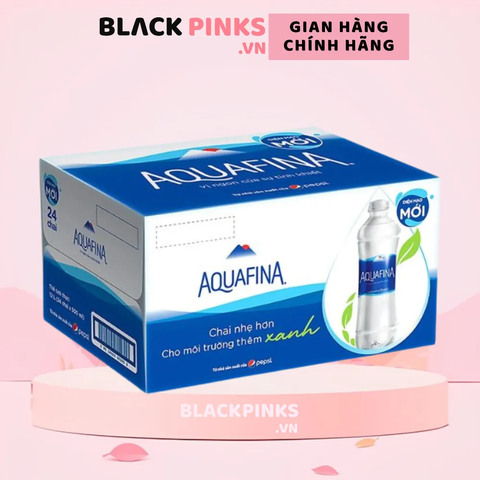Thùng 24 chai nước uống tinh khiết Aquafina 500ml