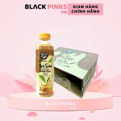 Thùng 24 chai trà sữa Mr.Brown 580ml