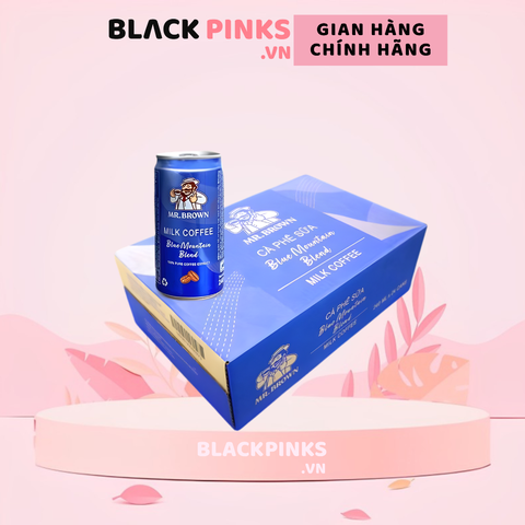Thùng 24 lon cà phê Mr.Brown Blue Moutain 240ml
