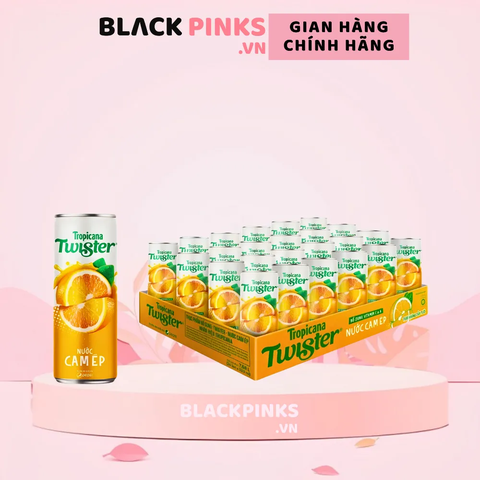Thùng 24 lon nước cam ép Twister 320ml