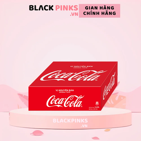 Thùng 24 lon nước ngọt Coca Cola 235ml