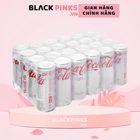 Thùng 24 lon nước ngọt Coca Cola Light 320ml