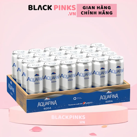 Thùng 24 lon nước soda Aquafina 320ml
